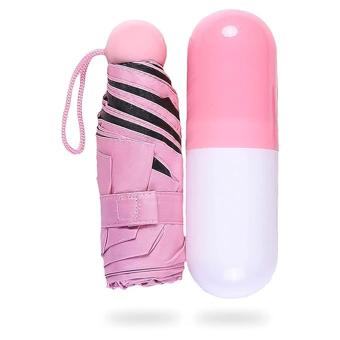 Portable Mini Umbrella for Women Pocket Umbrella for Men Capsule Umbrella for Kids Bottle Umbrella for Sun Protection Sun Umbrella for Women Big Umbrella for Rain