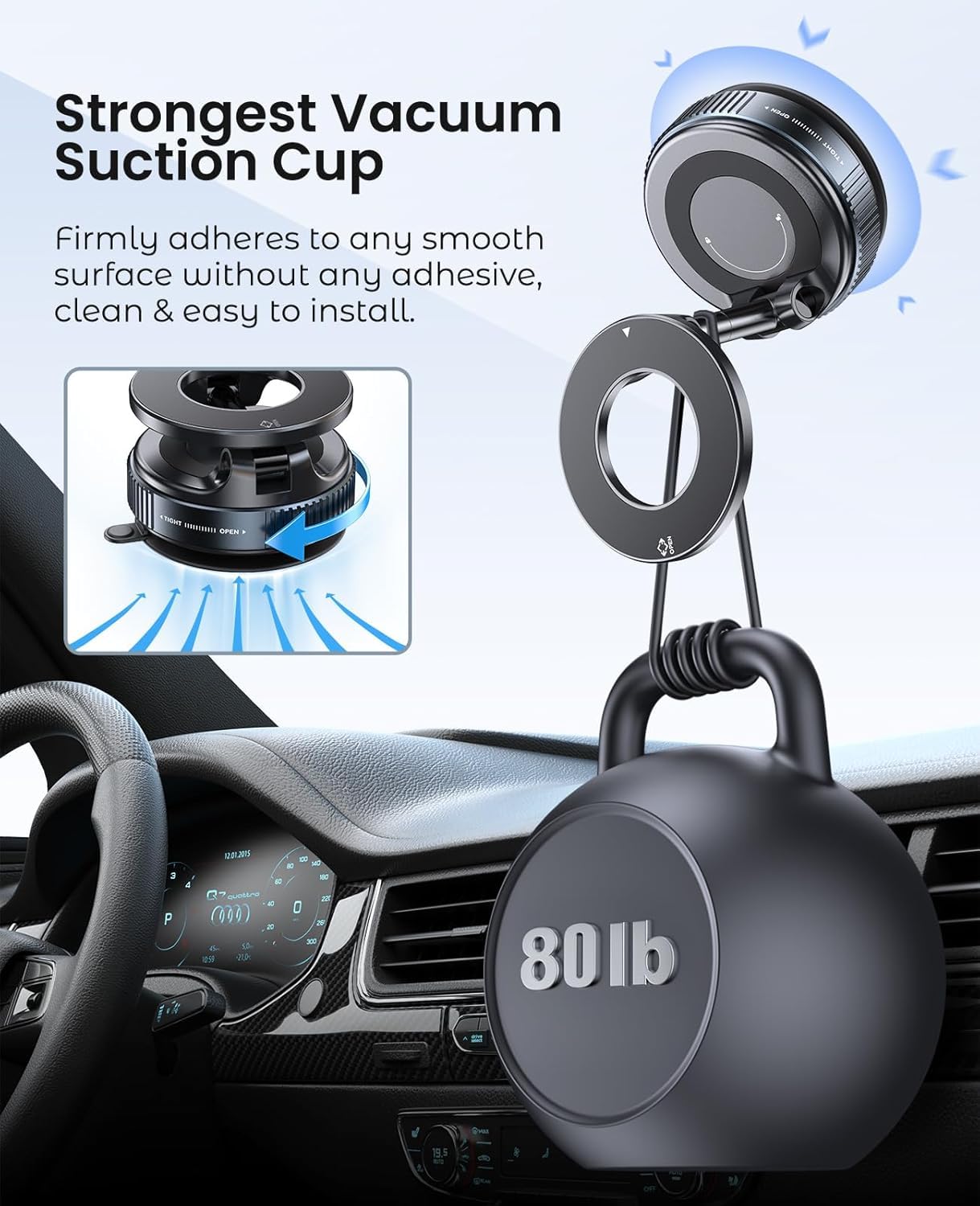 Magnetic Phones Holder, Magnetic Car Phone Mount,