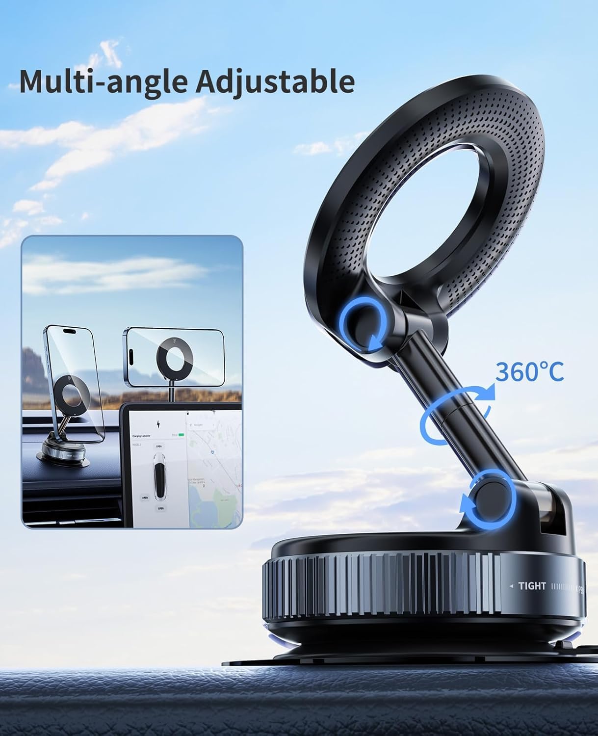Magnetic Phones Holder, Magnetic Car Phone Mount,
