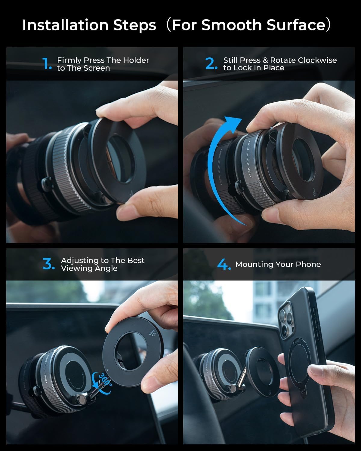 Magnetic Phones Holder, Magnetic Car Phone Mount,
